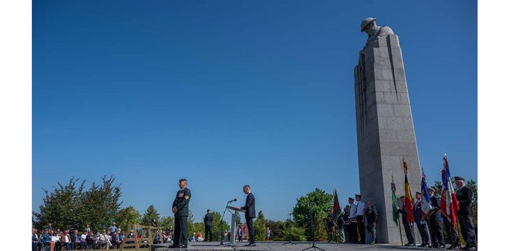 CWGC attends 100th anniversary of St. Julien Canadian Memorial