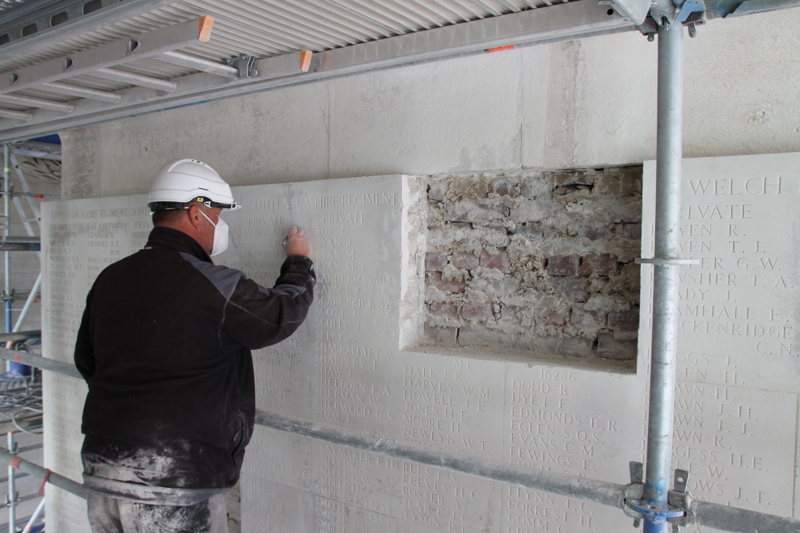 Somme memorial restoration