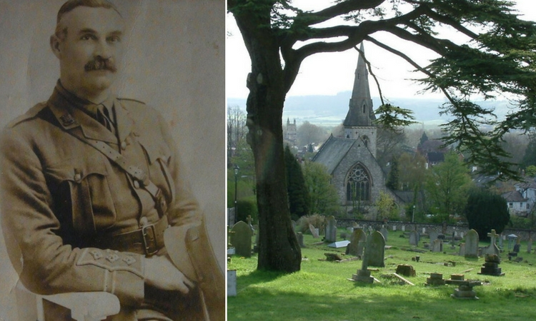 First World War captain given CWGC headstone more than a century after his death