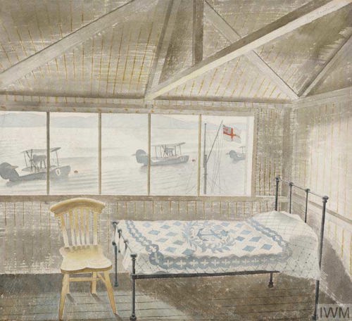 RNAS Sick Bay, Dundee © Eric Ravilious. IWM ART LD 1719