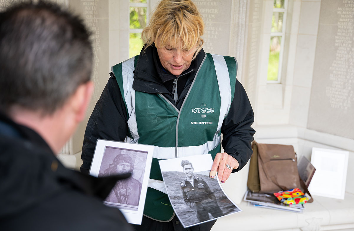 Celebrating the work of our CWGC volunteers