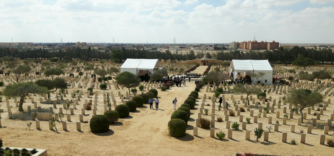 Remembering “the end of the beginning” - the weekend’s El Alamein ceremony in photos
