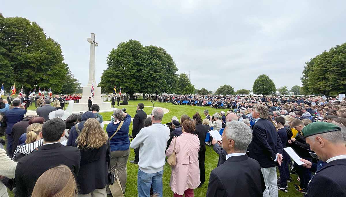D-Day 79 at Bayeux War Cemetery