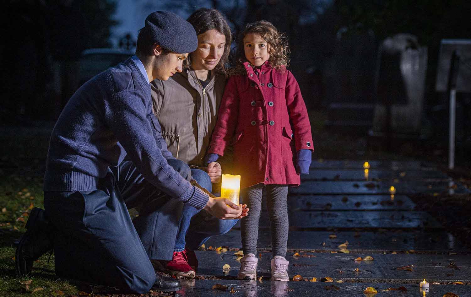 Candlelight Ceremony held at Edinburgh Comely Bank Cemetery