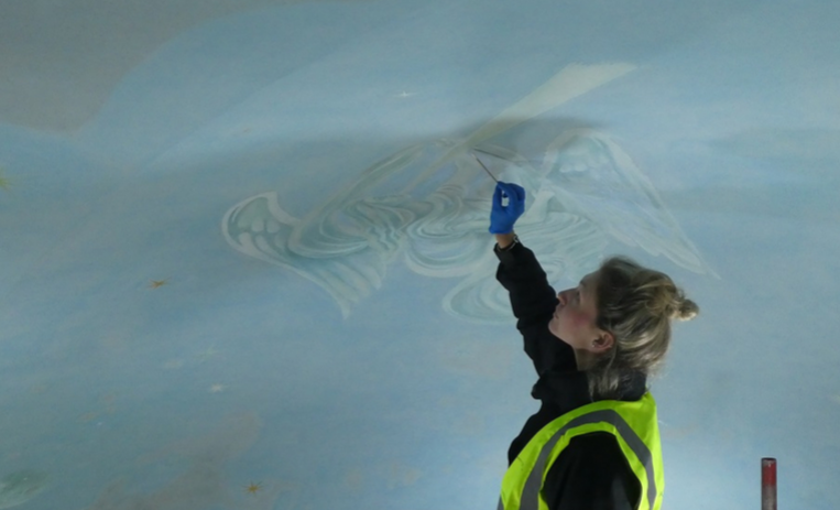 Runnymede roof restoration begins