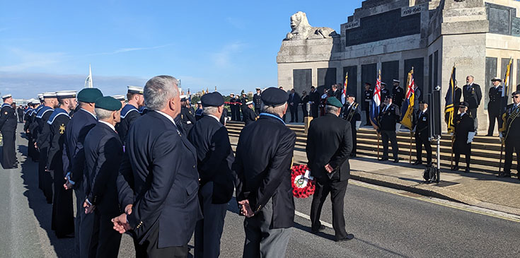 Ceremony marks 100 years of Portsmouth Naval Memorial