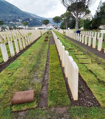 Horticulture work at Cassino