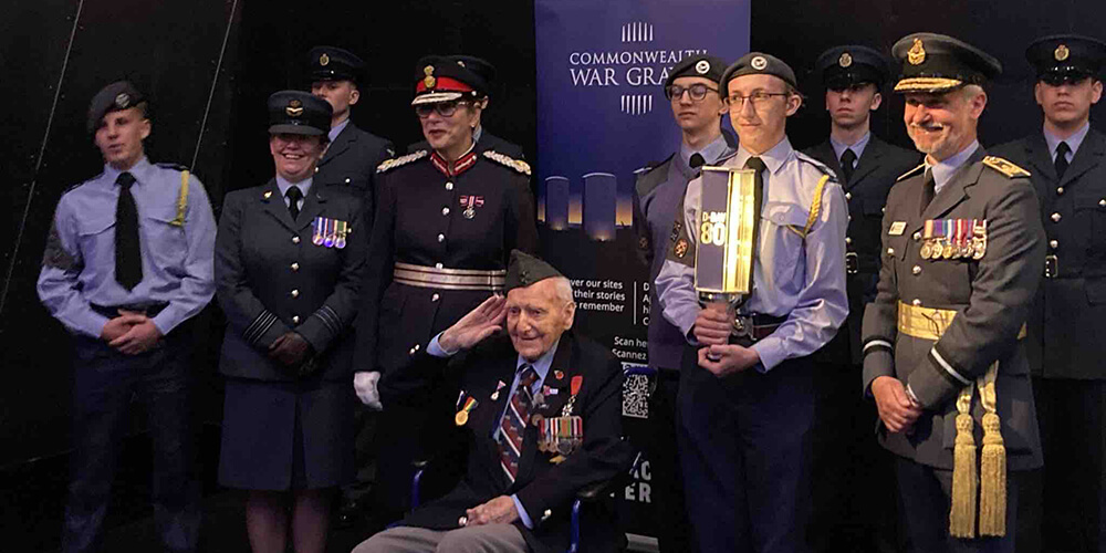 Torch of Commemoration stops in Manchester and Edinburgh