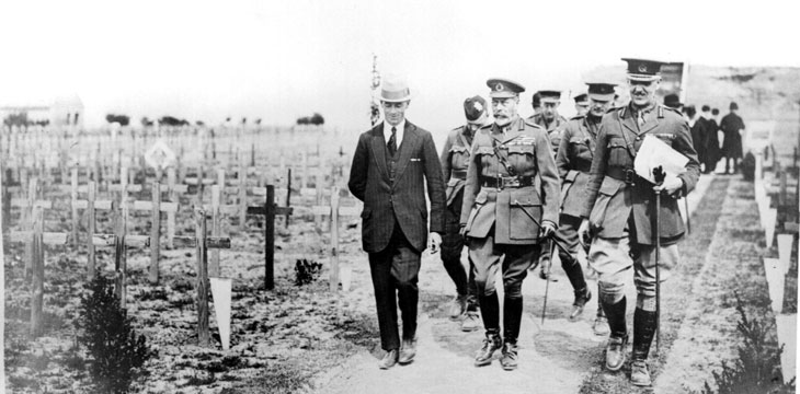 The King’s Pilgrimage – the Great War’s full stop
