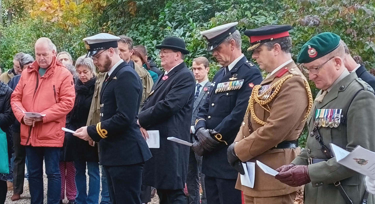 GRAVE OF DERBYSHIRE-BORN ROYAL MARINE REDEDICATED IN THE NETHERLANDS