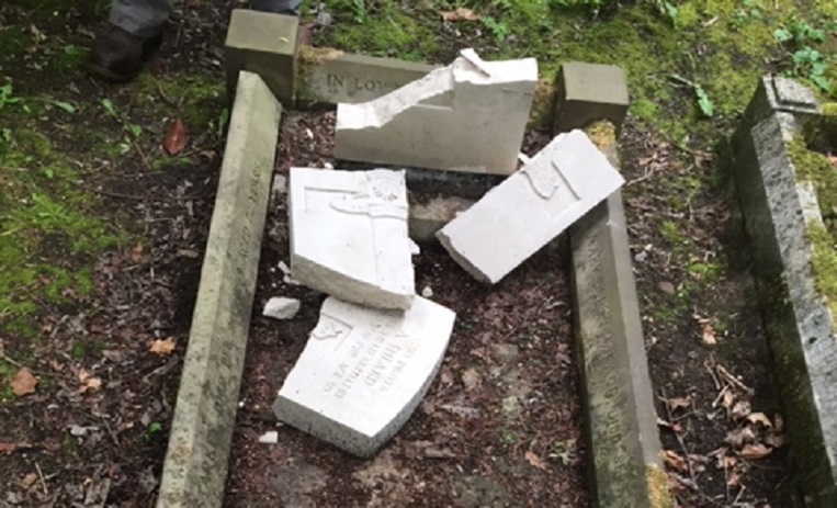 CWGC saddened to confirm war grave damage