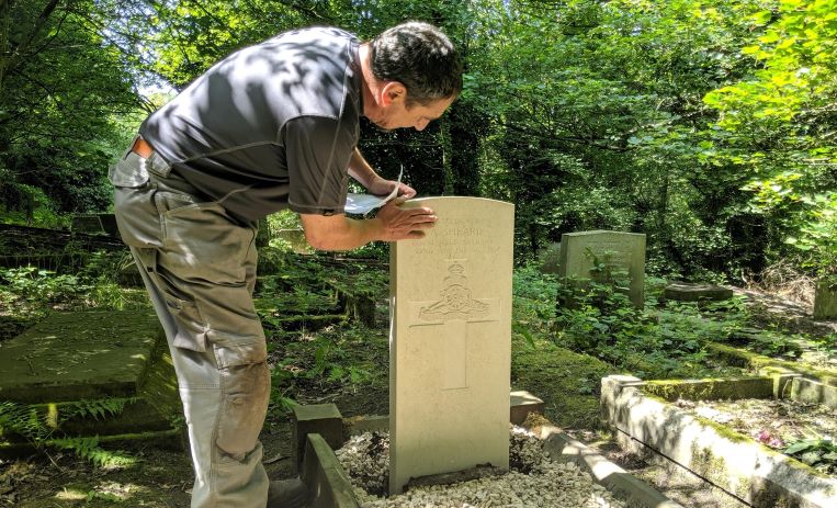 Vandalised headstones replaced by CWGC